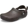 Crocs Unisex-Adult Classic Work Clogs, Slip Resistant Shoes(Dark Cocoa)
