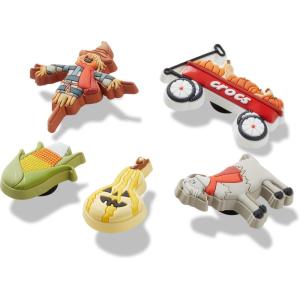 Crocs Jibbitz Pumpkin Patch Shoe Charms, Pumpkin Patch, 5-Pack