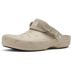 Crocs Unisex-Adult Classic Work Clogs, Slip Resistant Shoes(Meteor)