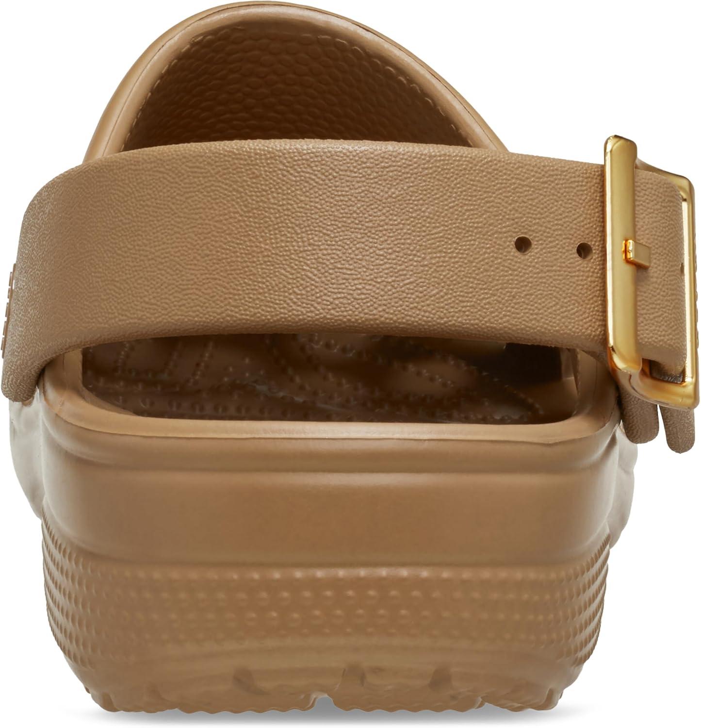 image:imageCrocs Classic Buckle ClogsMetallic Sepia