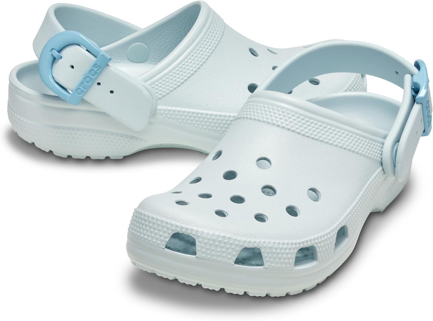 image:imageCrocs Classic Buckle ClogsVapor Ice