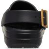Crocs Classic Buckle Clogs(Metallic Black)