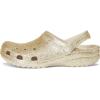 Crocs Unisex Adult Classic Glitter Clogs(Chunky Sandstone)