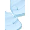 Crocs Women’s Miami Toe Loop Sandal Flat(Sky Blue Jelly)