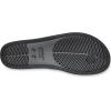 Crocs Miami Round Toe Flip Flop Sandals(Black Matte)