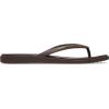 Crocs Miami Round Toe Flip Flop Sandals(Coffee Matte)