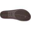 Crocs Miami Round Toe Flip Flop Sandals(Coffee Matte)