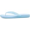 Crocs Miami Round Toe Flip Flop Sandals(Sky Blue Jelly)