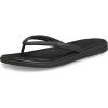 Crocs Miami Round Toe Flip Flop Sandals(Black Matte)