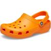 Crocs Unisex-Adult Classic Clog, Clogs for Women and Men(Orange Zing)