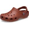 Crocs Unisex-Adult Classic Clog, Clogs for Women and Men(Rust)