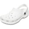 Crocs Unisex-Adult Classic Clog, Clogs for Women and Men(White)