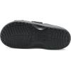 Crocs Classic Saturday Sandals(Black/Metallic Buckle)