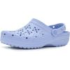 Crocs Unisex Adult Floral Classic Clogs(Blue Haze)