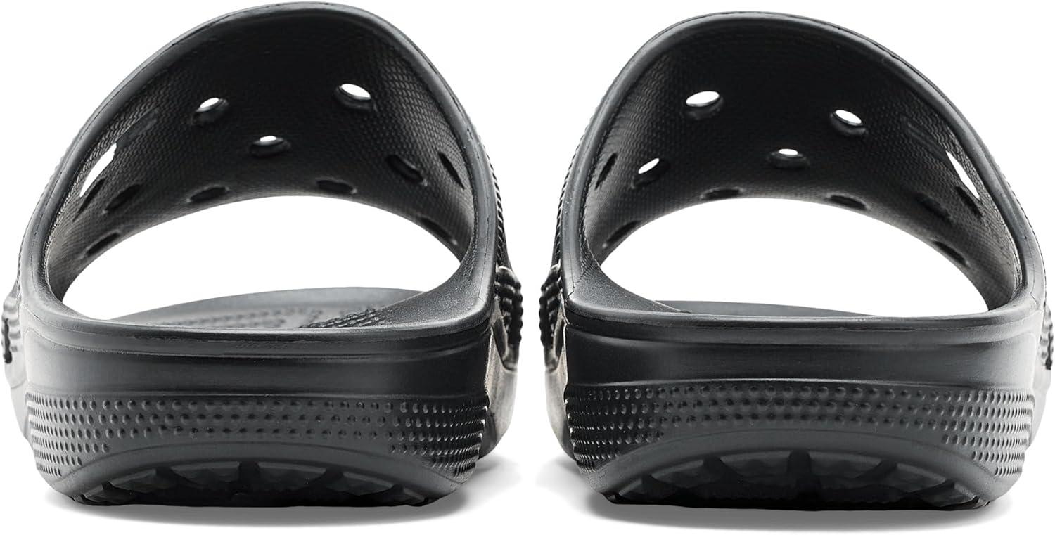 image:imageCrocs womens Classic Saturday SlidesBlack 1