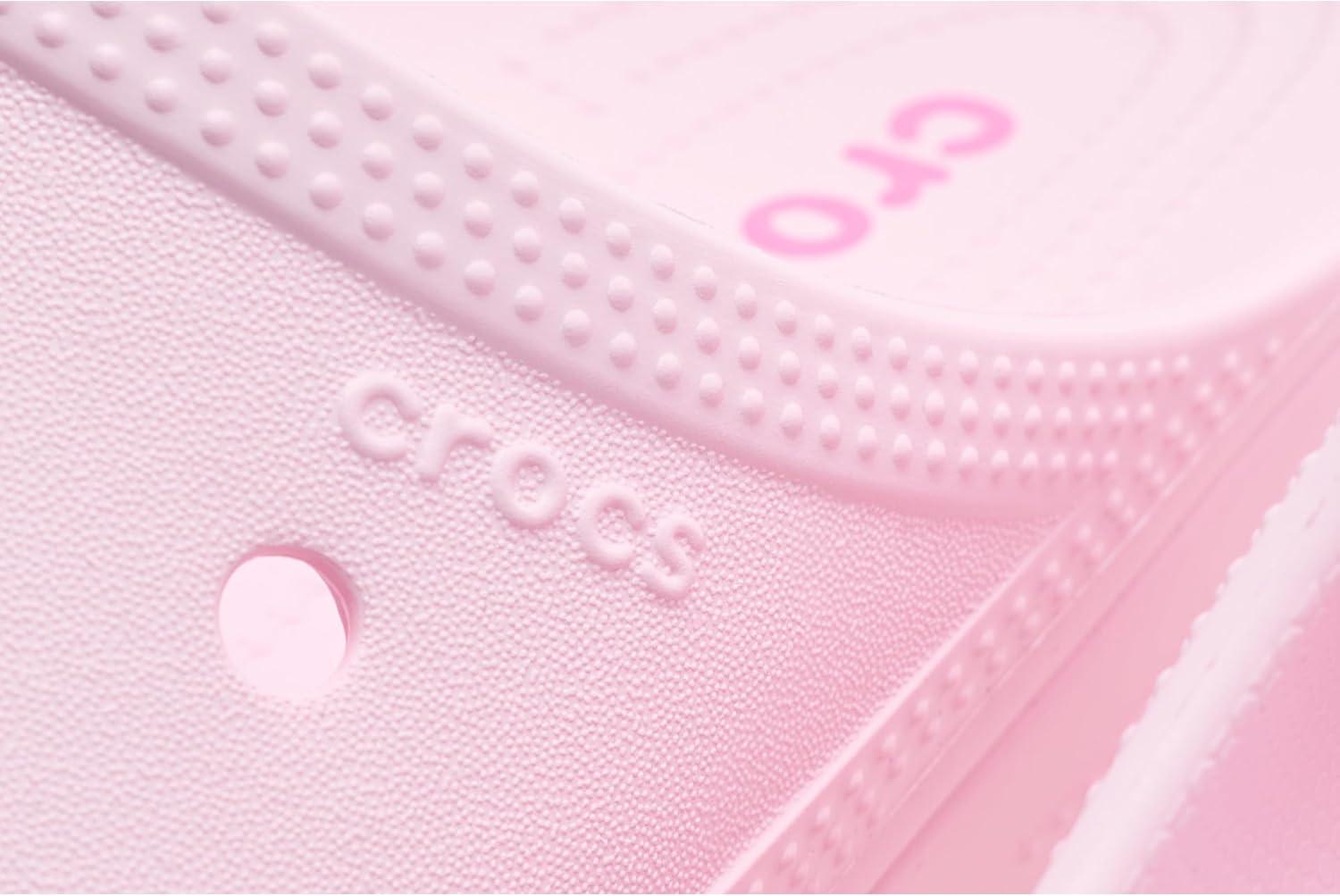 image:imageCrocs womens Classic Saturday SlidesPink Milk