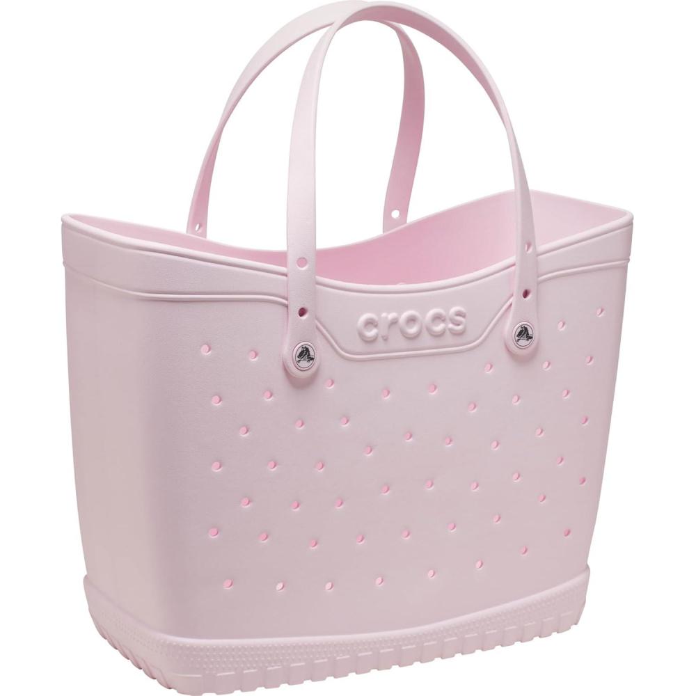 image:imageCrocs Classic Large Tote Bag Durable Washable WaterproofPink Milk
