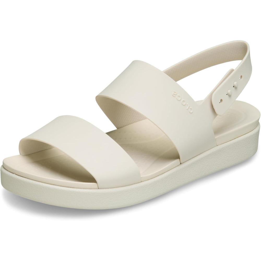 image:imageCrocs Womens Brooklyn Backstrap Low SandalsFrappe