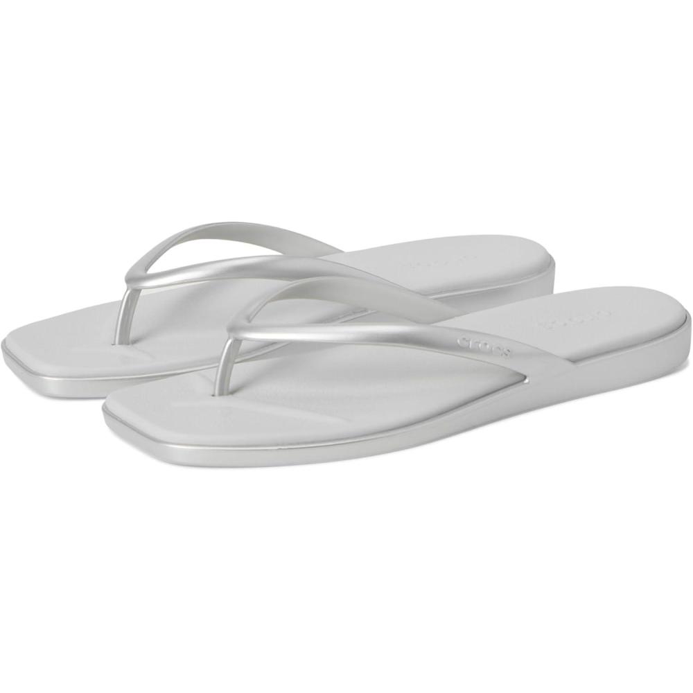 image:imageCrocs Womens Miami Flip FlopsSilver