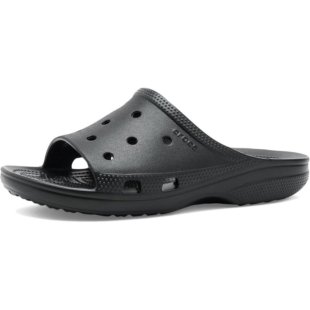 image:imageCrocs womens Classic Saturday SlidesBlack 1