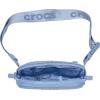 Crocs Classic Belt Waist Bag, Customizable Fanny Pack, Personalize with Jibbitz Charms, Pond, One Size(Blue Haze)