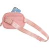 Crocs Classic Belt Waist Bag, Customizable Fanny Pack, Personalize with Jibbitz Charms, Pond, One Size(Powder Pink)