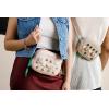 Crocs Classic Belt Waist Bag, Customizable Fanny Pack, Personalize with Jibbitz Charms, Pond, One Size(Taupe)