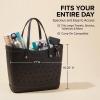 Crocs Classic Large Tote Bag | Durable | Washable | Waterproof(Cotton Candy)