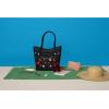 Crocs Classic Medium Tote Bag | Durable | Washable | Waterproof(Black)