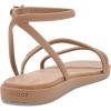 Crocs Miami Ankle Strap Sandals(Milk Chocolate)