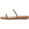 Crocs Miami Two-Strap Sandals(Milk Chocolate)