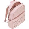 Crocs Nylon Backpack, Personalize with Jibbitz Charms, Cotton Candy, One Size(Cotton Candy)