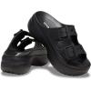 Crocs Saturday Platform Sandals(Black)