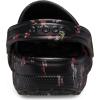 Crocs Unisex-Adult Classic Clog – Seasonal Graphic(Black Ditsy)