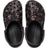 Crocs Unisex-Adult Classic Clog – Seasonal Graphic(Black Ditsy)