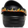 Crocs Unisex-Adult Classic Clog – Seasonal Graphic(Black/Multi)