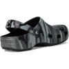 Crocs Unisex-Adult Classic Clog – Seasonal Graphic(Black/Slate Grey)