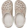 Crocs Unisex-Adult Classic Clog – Seasonal Graphic(Cocoa Cream)