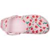 Crocs Unisex-Adult Classic Clog – Seasonal Graphic(Pink Milk/Cherries)