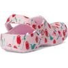 Crocs Unisex-Adult Classic Clog – Seasonal Graphic(Pink Milk/Cherries)