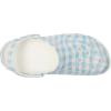 Crocs Unisex-Adult Classic Clog – Seasonal Graphic(White/Blue 1)