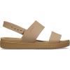 Crocs Women’s Brooklyn Backstrap Low Sandals(Cashew)
