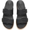 Crocs Women’s Brooklyn Buckle Low Sandals(Black 2)