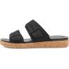 Crocs Women’s Brooklyn Buckle Low Sandals(Black 2)