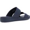 Crocs Women’s Brooklyn Buckle Low Wedges(Navy)