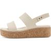 Crocs Women’s Brooklyn Cork Low Wedge(Frappe)