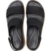 Crocs Women’s Brooklyn Low Wedge Sandals(Black/Cashew)