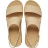 Crocs Women’s Brooklyn Low Wedge Sandals(Cashew/Cashew)