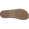 Crocs Women’s Brooklyn Low Wedge Sandals(Latte Knot)