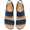 Crocs Women’s Brooklyn Low Wedge Sandals(Navy/Cashew)